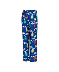 Concepts Sport Women's Los Angeles Rams Garland Knit Raglan Long Sleeve Top Pants Set