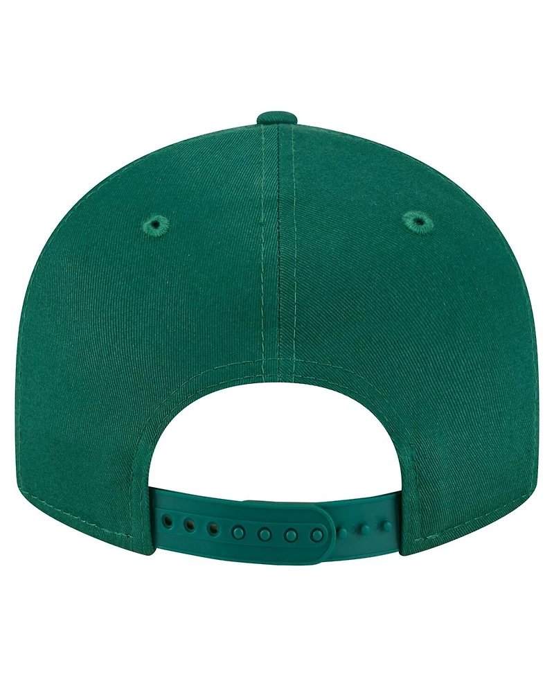 New Era Men's Green New York Jets Main Low Profile 9FIFTY Snapback Hat