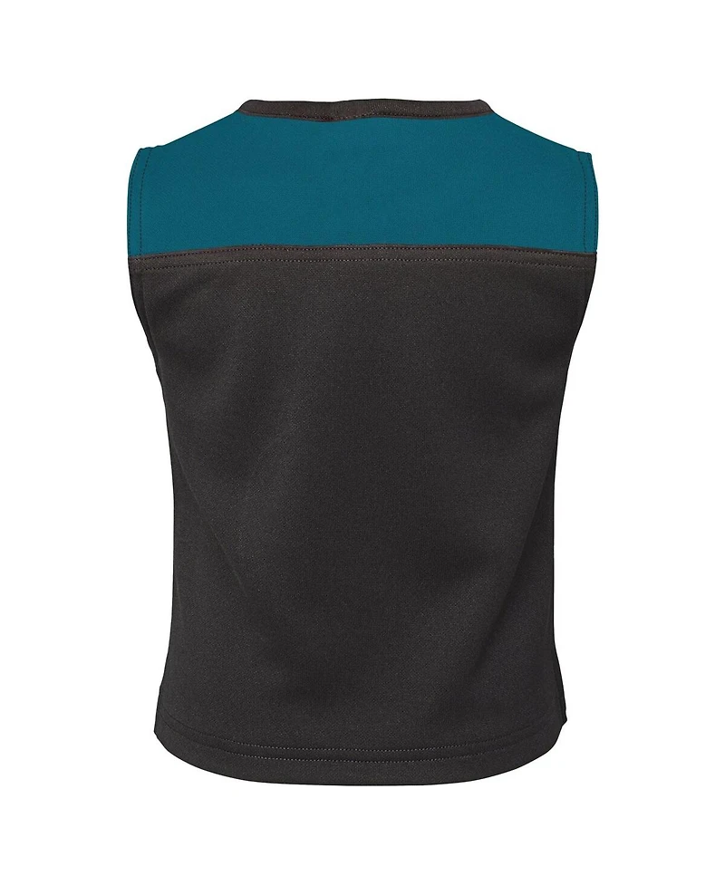 Outerstuff Big Girls 2-Piece Teal Jacksonville Jaguars Spirit Cheerleader Set