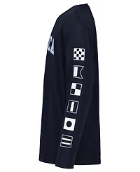 Nautica Boys 8-20 Graphic Print Long Sleeve T-Shirt