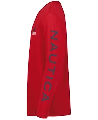 Nautica Boys 8-20 Usa J-Class Long Printed Sleeve T-Shirt