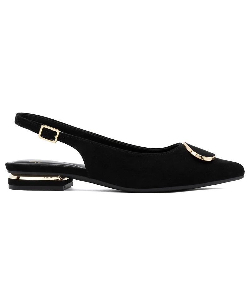 Jones New York Women's Quator Closed Toe Dress Flat