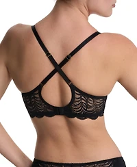 Natori Persuasion Lace Convertible Plunge T-Shirt Bra