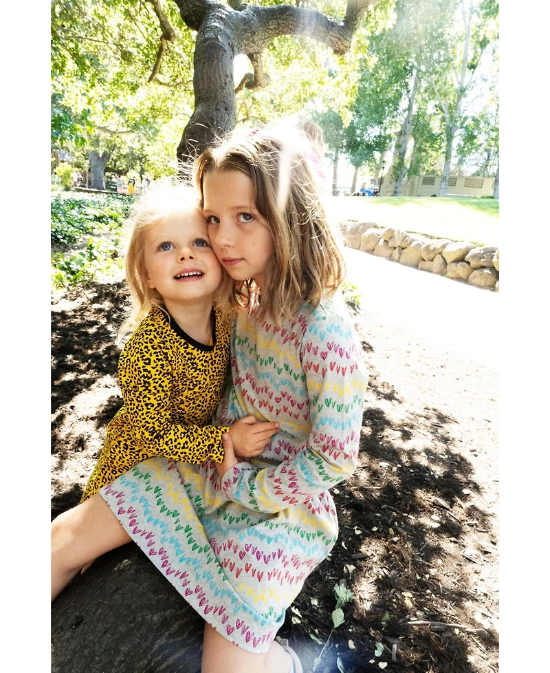 Mightly Girls Fair Trade Organic Cotton Long Sleeve T-Shirt Dress
