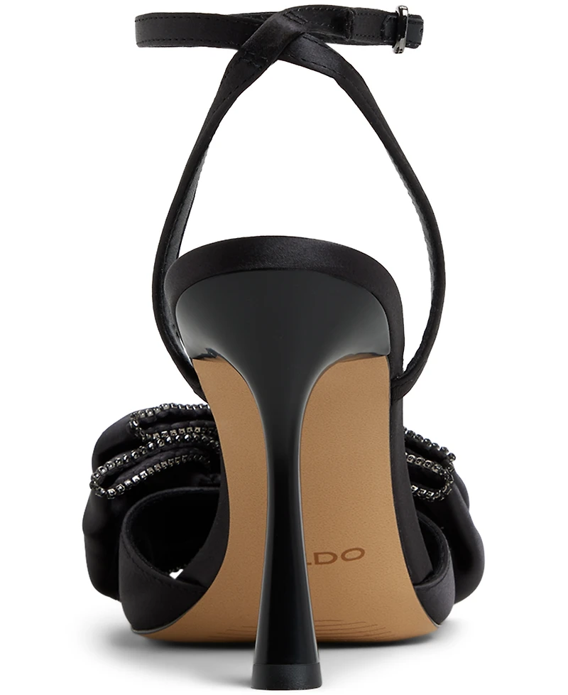 Aldo Women's Tinsel Two-Piece Square Toe Dress Sandals