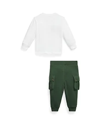Polo Ralph Lauren Baby Boy 2-Piece T-Shirt and Pants Set