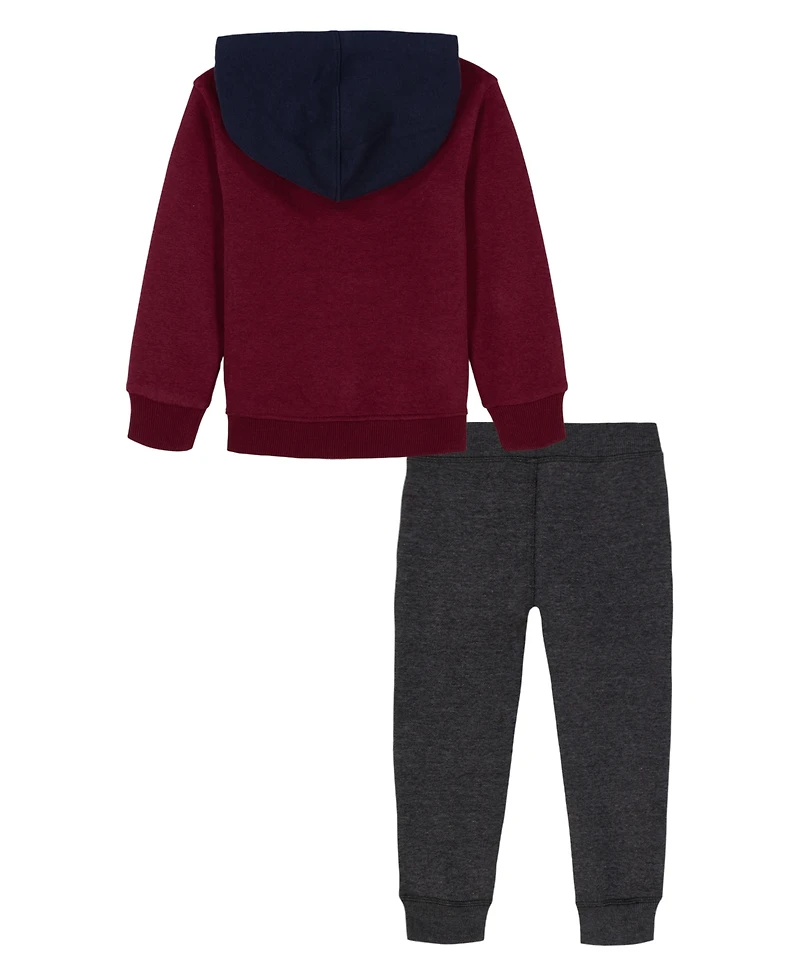 Nautica Boys 2T-7 2-Piece Hoodie and Joggers Set