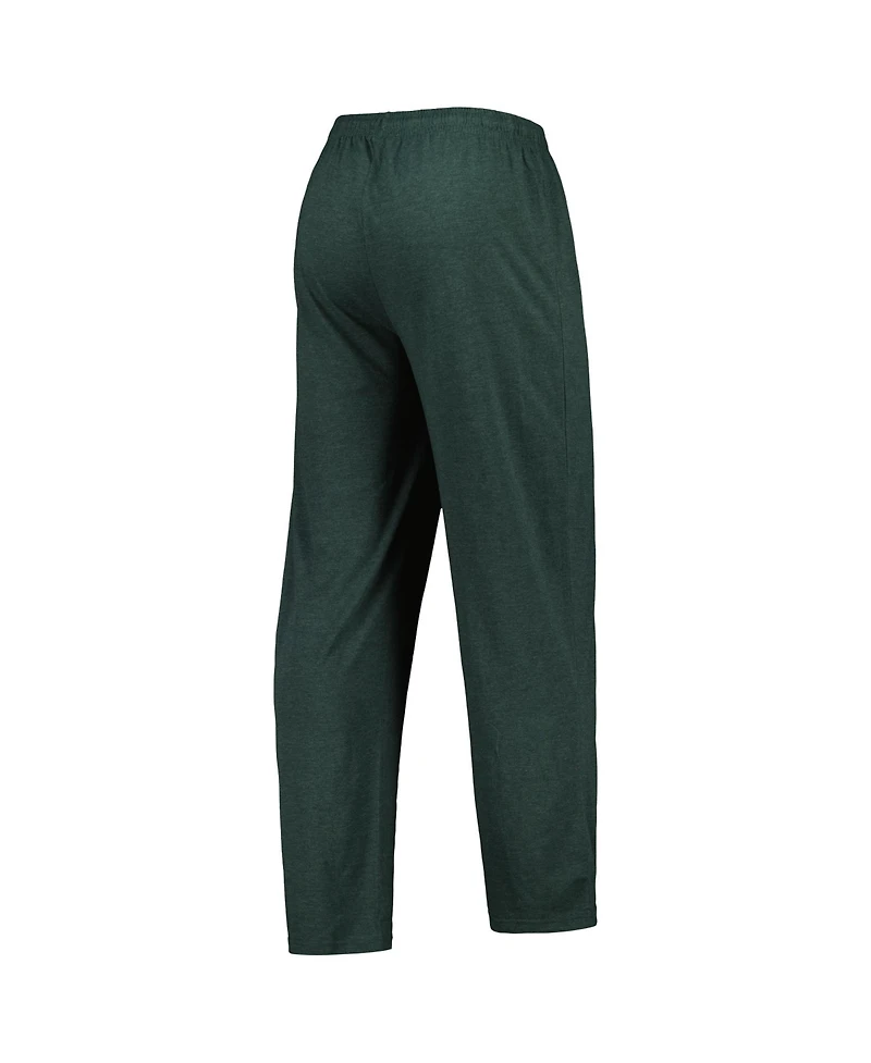 Concepts Sport Men's Green/Charcoal Ohio Bobcats Meter Long Sleeve Top and Pants Sleep Set