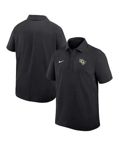 Nike Men's Black Ucf Knights 2025 Sideline Dri-fit Polo Shirt