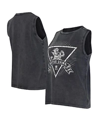 Concepts Sport Women's Charcoal Notre Dame Fighting Irish Distressed Market French Terry Tank Top