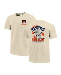 Image One Men's and Women's Natural Auburn Tigers Hyper Local Rollin' T-Shirt