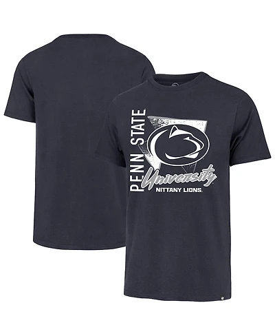 '47 Brand Men's Navy Penn State Nittany Lions Side Arm Franklin T-Shirt