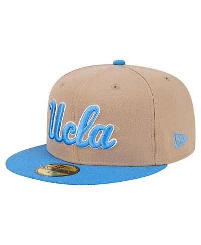 New Era Men's Khaki Ucla Bruins Two-Tone 59FIFTY Fitted Hat