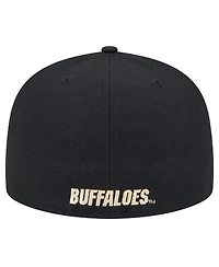 New Era Men's Black Colorado Buffaloes 59FIFTY Fitted Hat