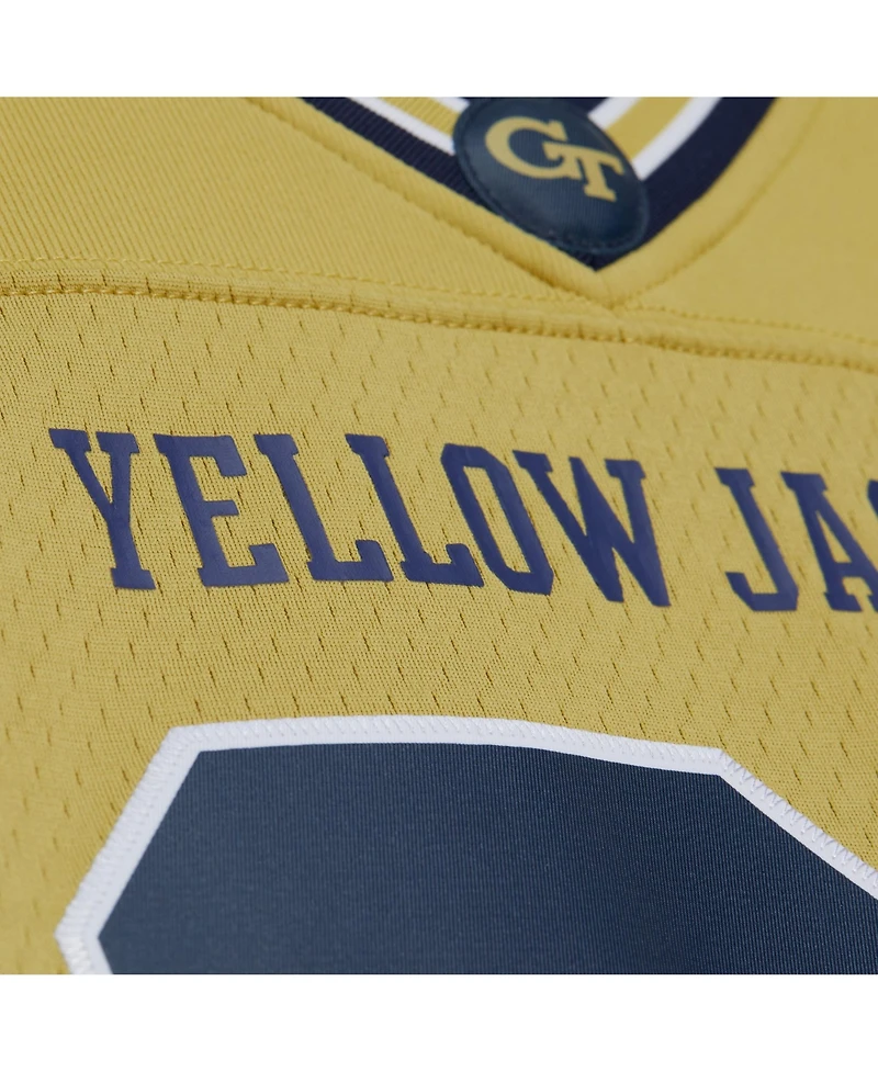 Mitchell & Ness Men's Calvin Johnson Gold Georgia Tech Yellow Jackets 2006 College Vault Legacy Jersey