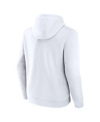Fanatics Men's White Milano Cortina 2026 Winter Olympics Fleece Pullover Hoodie