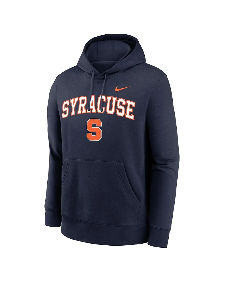 Nike Men's Navy Syracuse Orange Club Fleece Hoodie