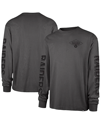 '47 Brand Men's Black Las Vegas Raiders Cairn Ravine Foundation Long Sleeve T-Shirt