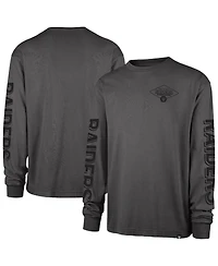 '47 Brand Men's Black Las Vegas Raiders Cairn Ravine Foundation Long Sleeve T-Shirt