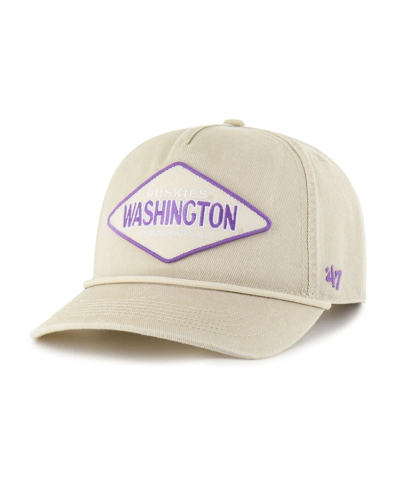 '47 Brand Men's and Women's Cream Washington Huskies Outdoorsmen Cairn Hitch Adjustable Hat
