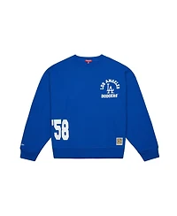 Mitchell & Ness Women's Royal Los Angeles Dodgers Cooperstown Collection Crewneck Sweatshirt