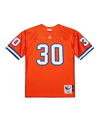Mitchell & Ness Men's Terrell Davis Orange Denver Broncos 1995 Authentic Throwback Retired Player Jersey