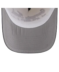New Era Men's Cream/Navy Georgia Tech Yellow Jackets Vintage Chainstitch 9FIFTY A-Frame Snapback Hat