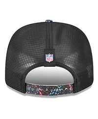 New Era Men's Black Shield Logo 2025 Nfl Crucial Catch 9SEVENTY Adjustable Hat