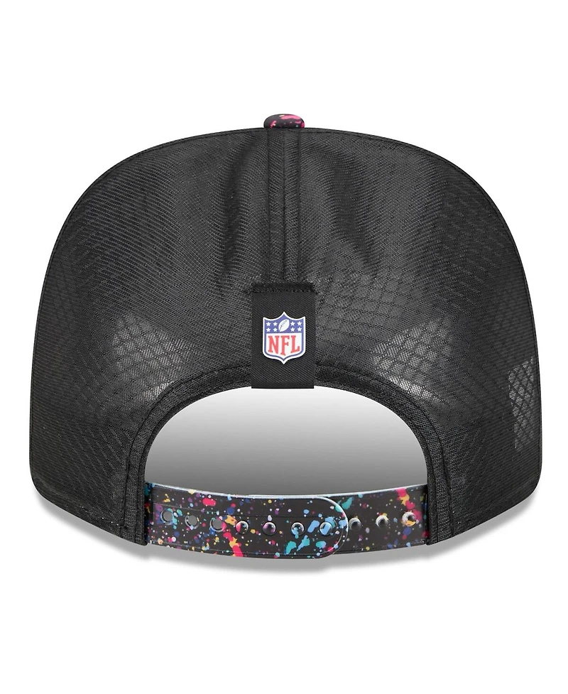 New Era Men's Black Indianapolis Colts 2025 Nfl Crucial Catch 9SEVENTY Adjustable Hat