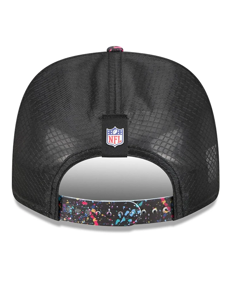 New Era Men's Black Denver Broncos 2025 Nfl Crucial Catch 9SEVENTY Adjustable Hat