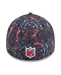 New Era Men's Black Pittsburgh Steelers 2025 Nfl Crucial Catch 39THIRTY Flex Hat