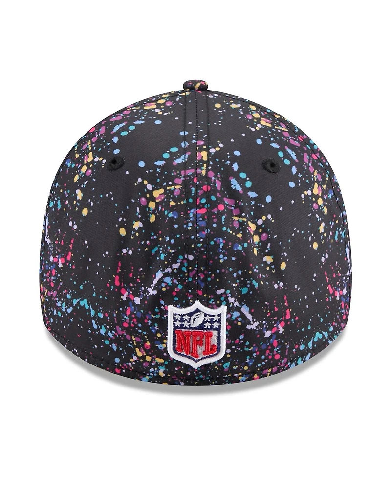 New Era Men's Black Green Bay Packers 2025 Nfl Crucial Catch 39THIRTY Flex Hat