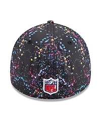 New Era Men's Black Green Bay Packers 2025 Nfl Crucial Catch 39THIRTY Flex Hat