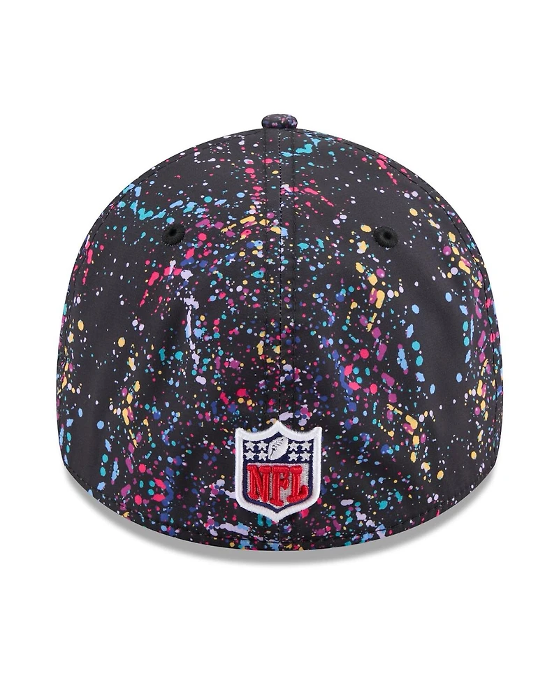 New Era Men's Black Cleveland Browns 2025 Nfl Crucial Catch 39THIRTY Flex Hat