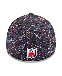 New Era Men's Black Baltimore Ravens 2025 Nfl Crucial Catch 39THIRTY Flex Hat