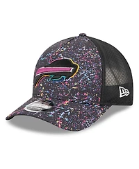 New Era Men's Black Buffalo Bills 2025 Nfl Crucial Catch 9FORTY Adjustable Hat