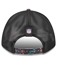 New Era Big Boys and Girls Black Minnesota Vikings 2025 Nfl Crucial Catch 9FORTY Adjustable Hat