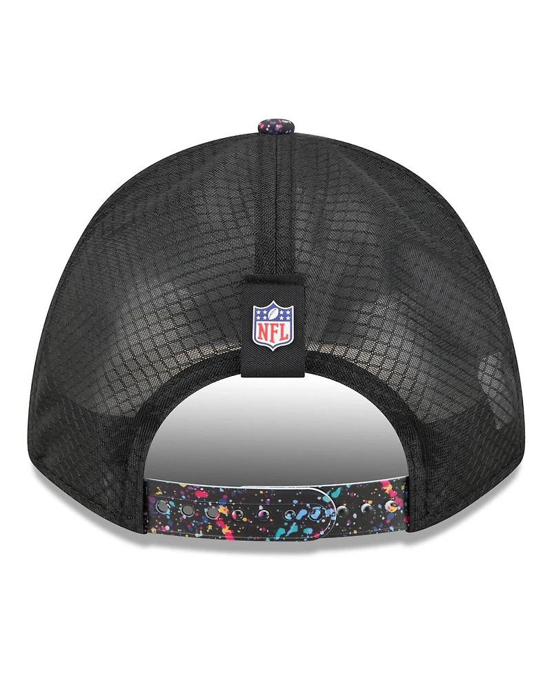 New Era Big Boys and Girls Black Las Vegas Raiders 2025 Nfl Crucial Catch 9FORTY Adjustable Hat