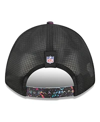 New Era Big Boys and Girls Black Houston Texans 2025 Nfl Crucial Catch 9FORTY Adjustable Hat