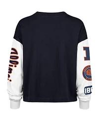 '47 Brand Women's Navy Illinois Fighting Illini Sydney Long Sleeve T-Shirt