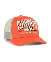 '47 Brand Men's Orange Oklahoma State Cowboys Arid Adjustable Trucker Hat