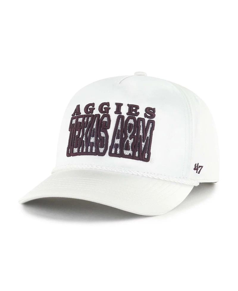 '47 Brand Women's White Texas A&M Aggies Outspoken Hitch Adjustable Hat