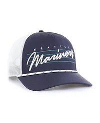 '47 Brand Men's Navy Seattle Mariners Brrr Downburst Mesh Hitch Adjustable Hat