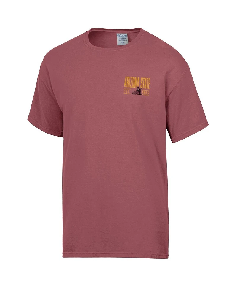Comfortwash Men's Maroon Arizona State Sun Devils Big Name T-Shirt
