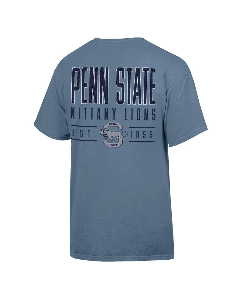 Comfortwash Men's Blue Penn State Nittany Lions Big Name T-Shirt