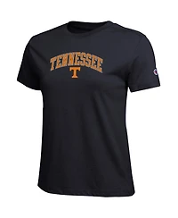 Champion Women's Black Tennessee Volunteers Arched Over Logo T-Shirt