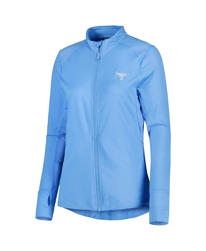 Levelwear Women's Blue Tour Championship Tessa Full-Zip Jacket