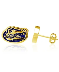 Dayna Designs Florida Gators Gold-Plated Enamel Post Earrings