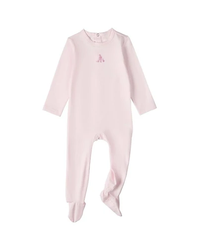 MeMoi Baby And Toddler Girls "Girl Her Waddling Ducks" Cotton Rich Footie