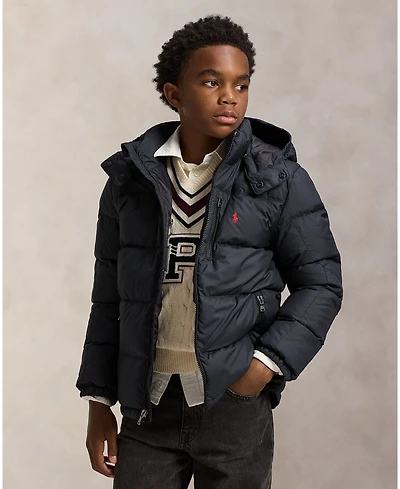 Polo Ralph Lauren Big Boys Ripstop Down Hooded Jacket